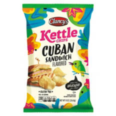 Gluten Free Cuban Sandwich Flavored Kettle Chips, 8 oz