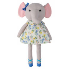 14" Tall Animal Plush Toy - Elephant