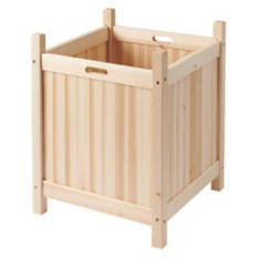 Wooden Cube Planter