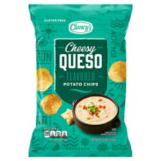 Gluten Free Cheese Queso Flavored Potato Chips, 9.5 oz