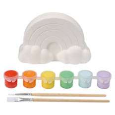 Paint Your Own Figurine - Rainbow