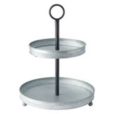Galvanized Tiered Tray