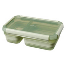 Divided Collapsible Container, Green