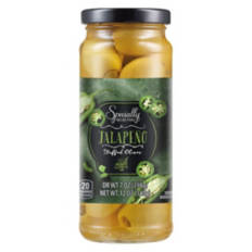 Jalapeno Stuffed Olives, 7 oz