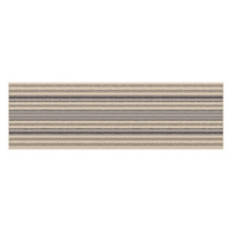 2'x 6' Berber Stripe Utility Runner, Beige