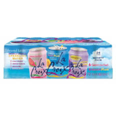 Variety Pack Flavored Sparking Water - 24 pack, 12 fl oz can