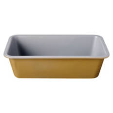 Loaf Small Baking Pan, Gold