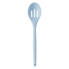Slotted Silicone Spoon, Blue