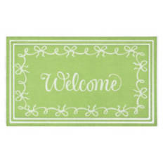 18" x  30" Deluxe Spring Mat - Welcome Bows