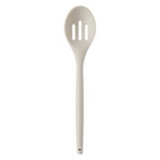 Slotted Silicone Spoon, Gray