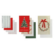 10 Pack Holiday Gift Boxes - Classic Christmas