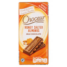 Milk Chocolate Bar with Honey Salted Almonds, 7.05 oz