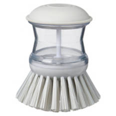 Sink Scrubber Palm Brush, Gray