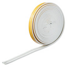 Weatherstrip Seal - P Profile, White