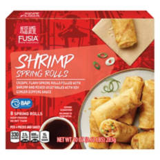 Crispy Shrimp Spring Rolls, 8 count