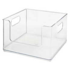 Clear Kitchen Storage Stacking Bin