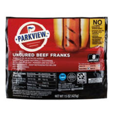 Uncured   Beef  Franks, 15 oz