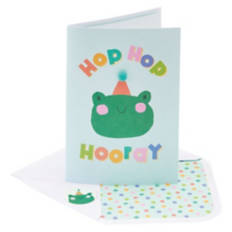 5" x 7" Greeting Card - Hip Hip Hooray