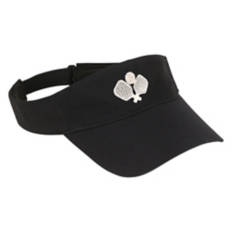 Men's Premium UV Visor - Black, One Size