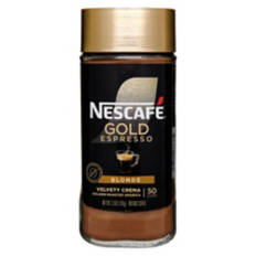 Nescafe Instant Espresso Gold Coffee, 3.5 oz