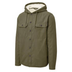 Men's Flannel Shirt Jacket - Green, M