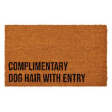 18" x 30" Pet Coir Mat - Dog Hair