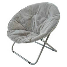 Kids Saucer Chair, Gray