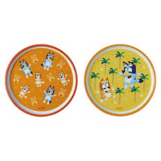 8" Bluey Character Round Plates, 2 pack