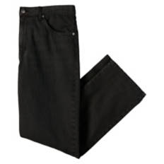 Men's Lined Jeans - Black, 36/32