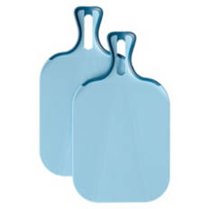 2 Pack Prep 'N Fold Food Cutting Board - Blue
