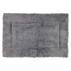 24" x 36" Microfiber Spa Bath Rug, Gray