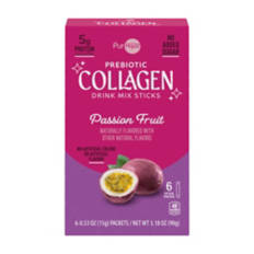 Prebiotic Passionfruit Flavored Drink Mix Sticks, 6 count