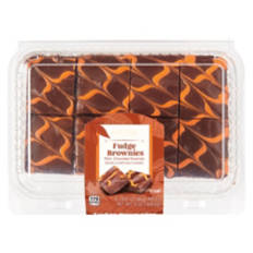 Fall Fudge Chocolate Brownies, 8 count