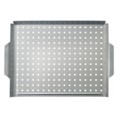 Silver Flat Nonstick Grill Topper