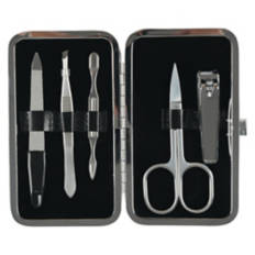 5 Piece Manicure Kit - Black