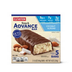 Coconut Almond Advance Snack Bars, 5 count