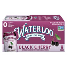 Zero Sugar Black Cherry Flavor Sparkling Water - 8 pack, 12 fl oz