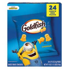 Minions Goldfish Snack Crackers - 24 count