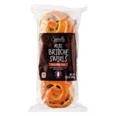 Mini Chocolate Chip Brioche Swirl, 10.6 oz
