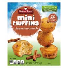Cinnamon Crunch Mini Muffins, 20 count