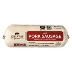 Gluten & Lactose Free Hot Pork Sausage, 16 oz
