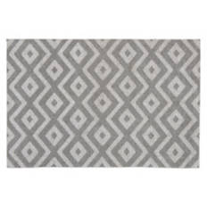 24" x 36" Decorative Accent Rug - Gray Modern