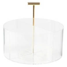 Clear Desk Organizer - Turntable