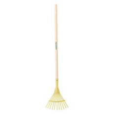 Childrens Gardening Tool - Leaf Rake, Yellow