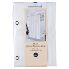 72" x 72" Shower Curtain Liner, White