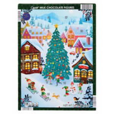 Advent Calendar for Kids - Milk Chocolate Figures, Green