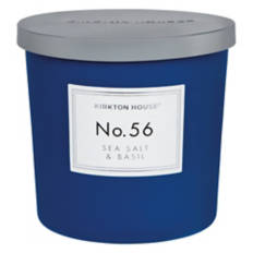 Luxury 2 Wick Candle - Sea Salt & Basil