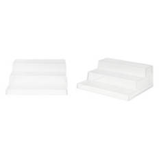 2 Pack Clear 3 Tier Pantry Organizer