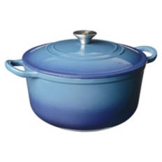 6 Qt. Cast Iron Dutch Oven - Navy