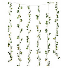 3.5' x 5' LED Curtain Lights - Ivory Warm